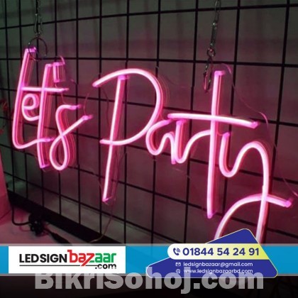 Neon Sign Board, Neon light, LED Sign Board, SS Sign Board